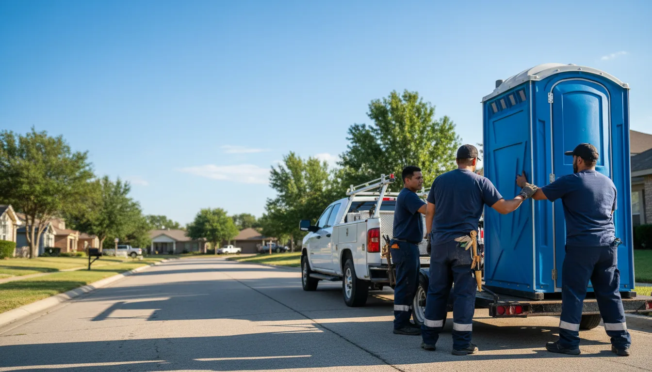 Portable Toilet Rental in Bondville, IL near me